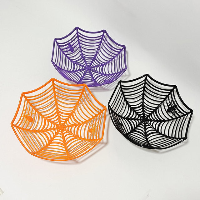 Halloween Spider Web Candy Bowls