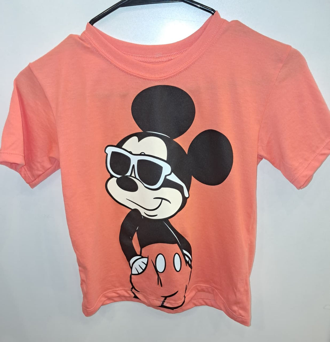 Mickey Mouse Shades Orange Tshirt