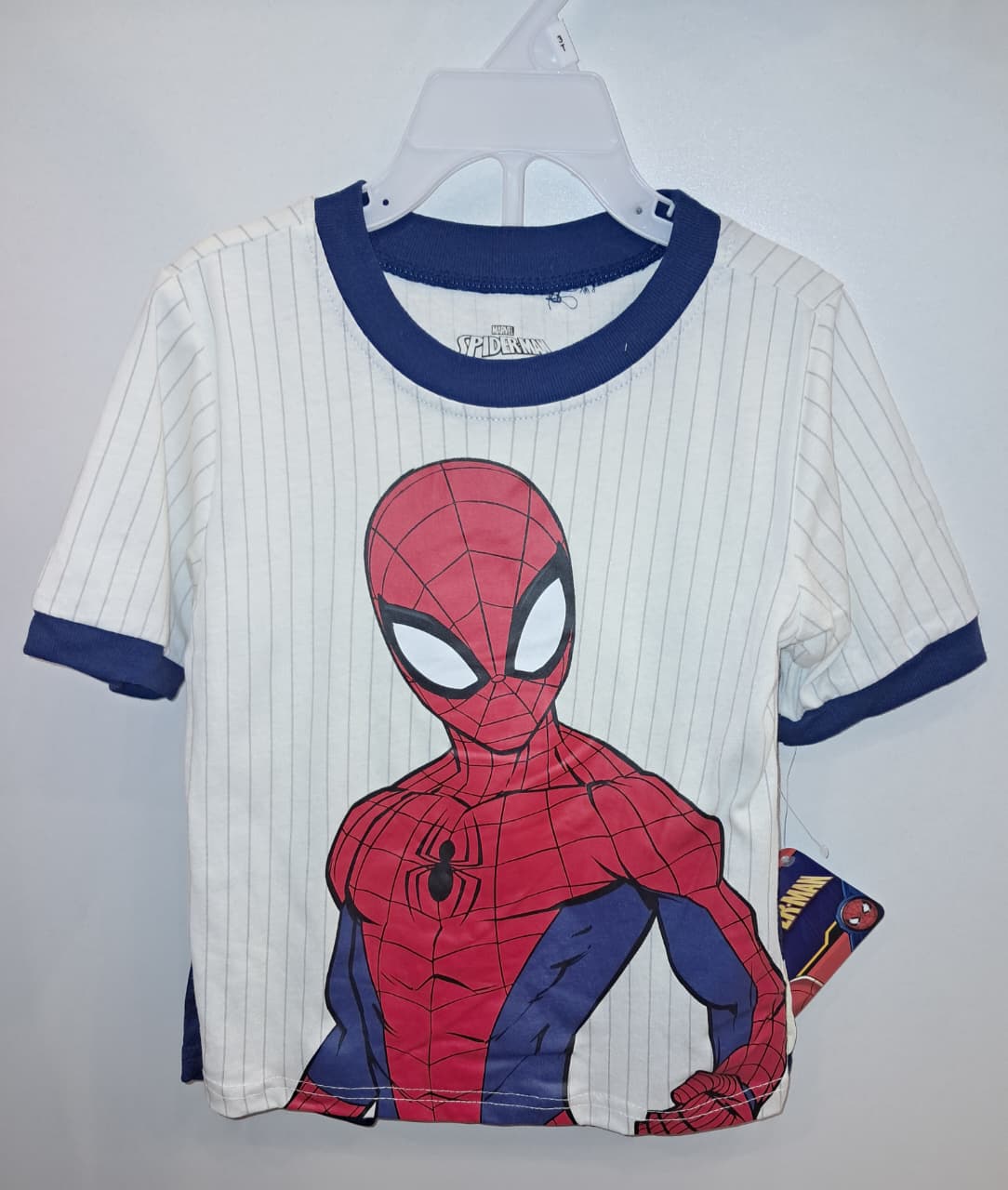 Spiderman Striped Tshirt &amp; Pants 2PC Set
