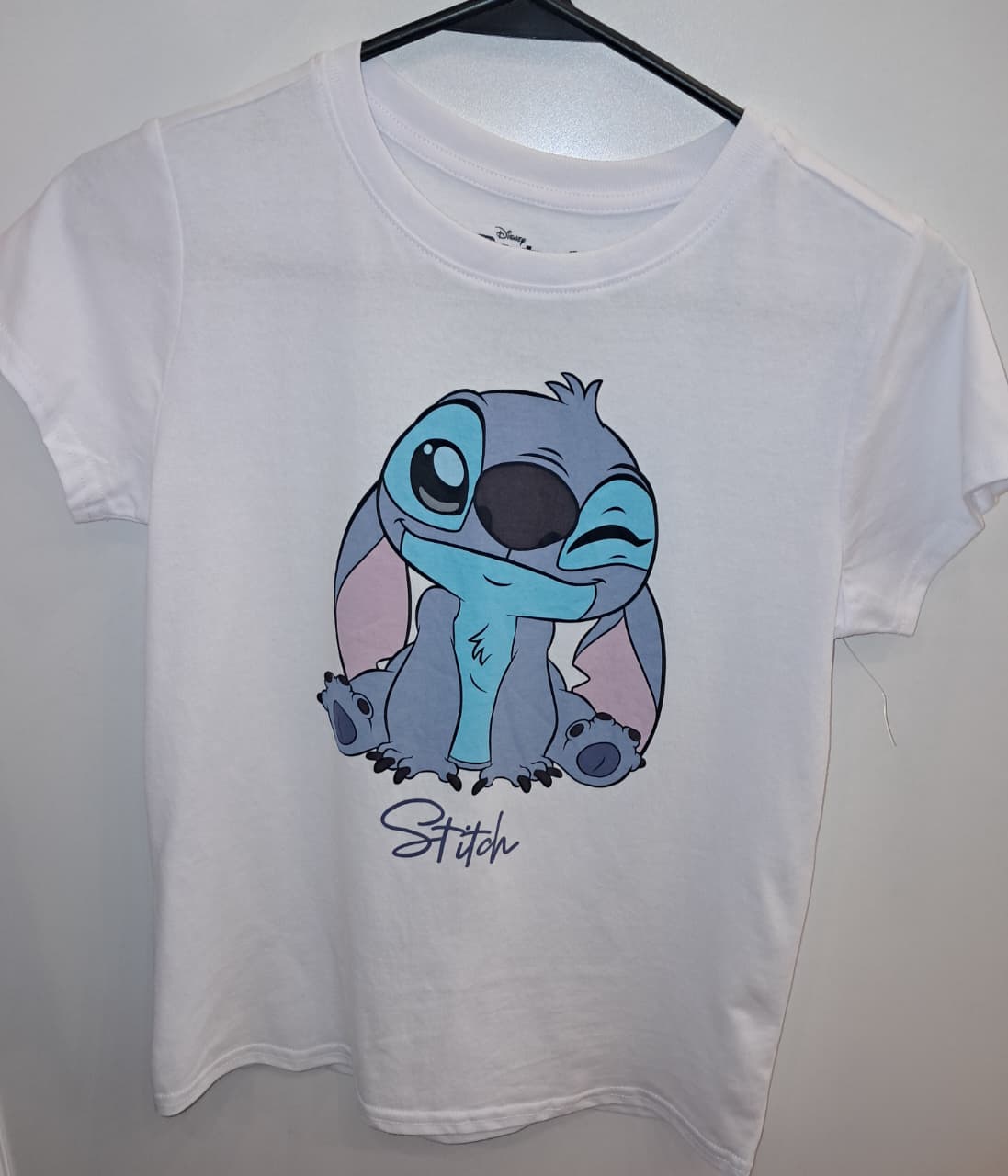 Winking Stitch White Tshirt
