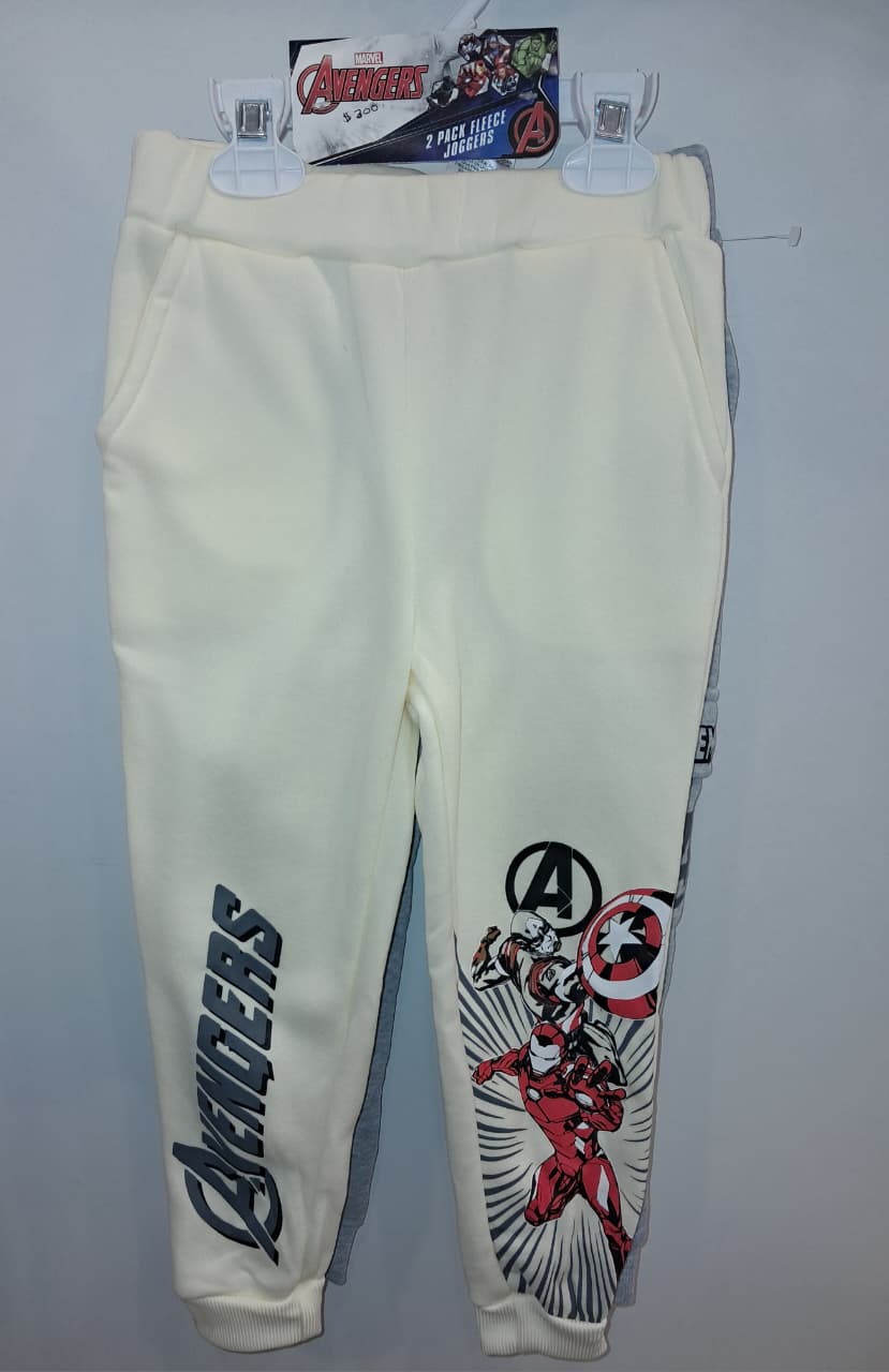 Marvel Avengers Grey &amp; Cream 2PC Joggers