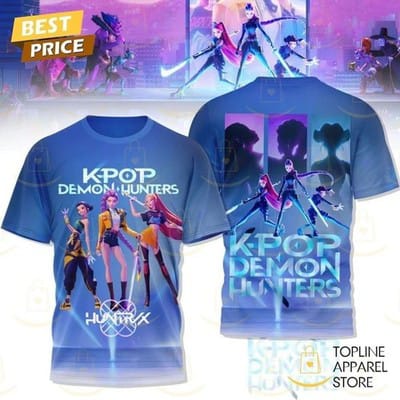 KPop Demon Hunters 3D tshirt