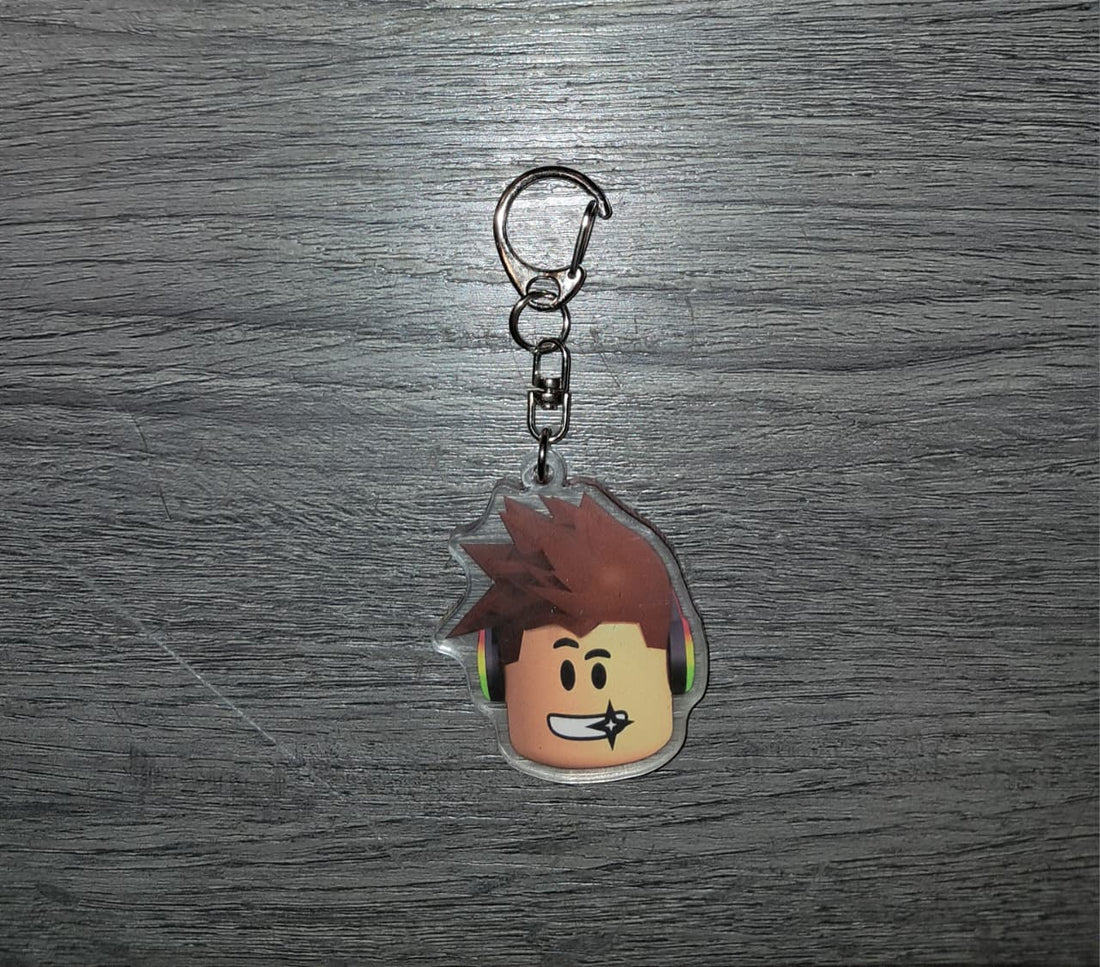 Roblox Head Keychain