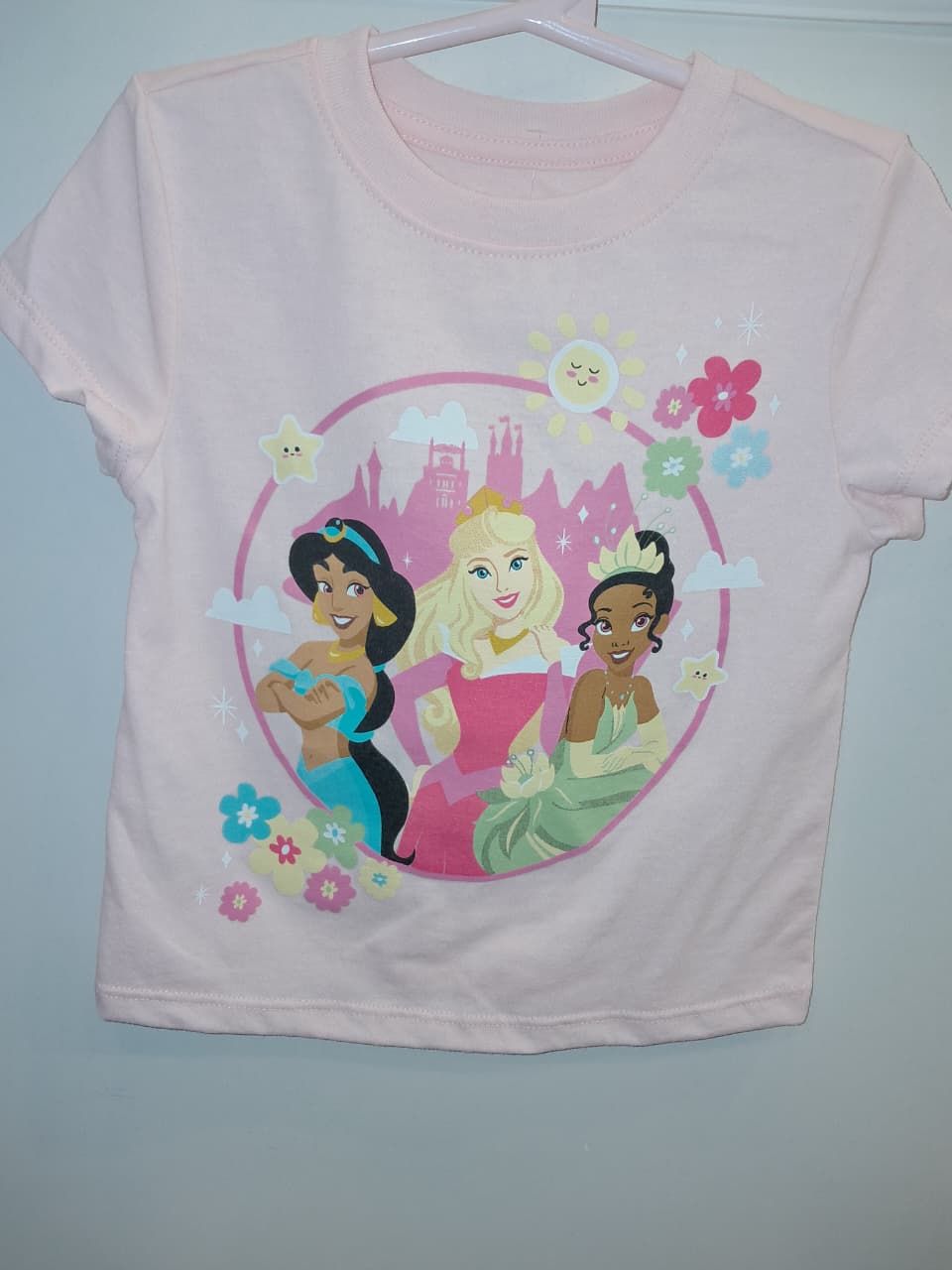 Pink Disney Princesses Girls Top