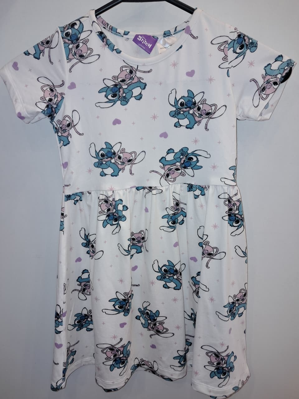Stitch and Angel White Dress