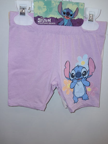 Stitch 3PC Short Pants for Girls