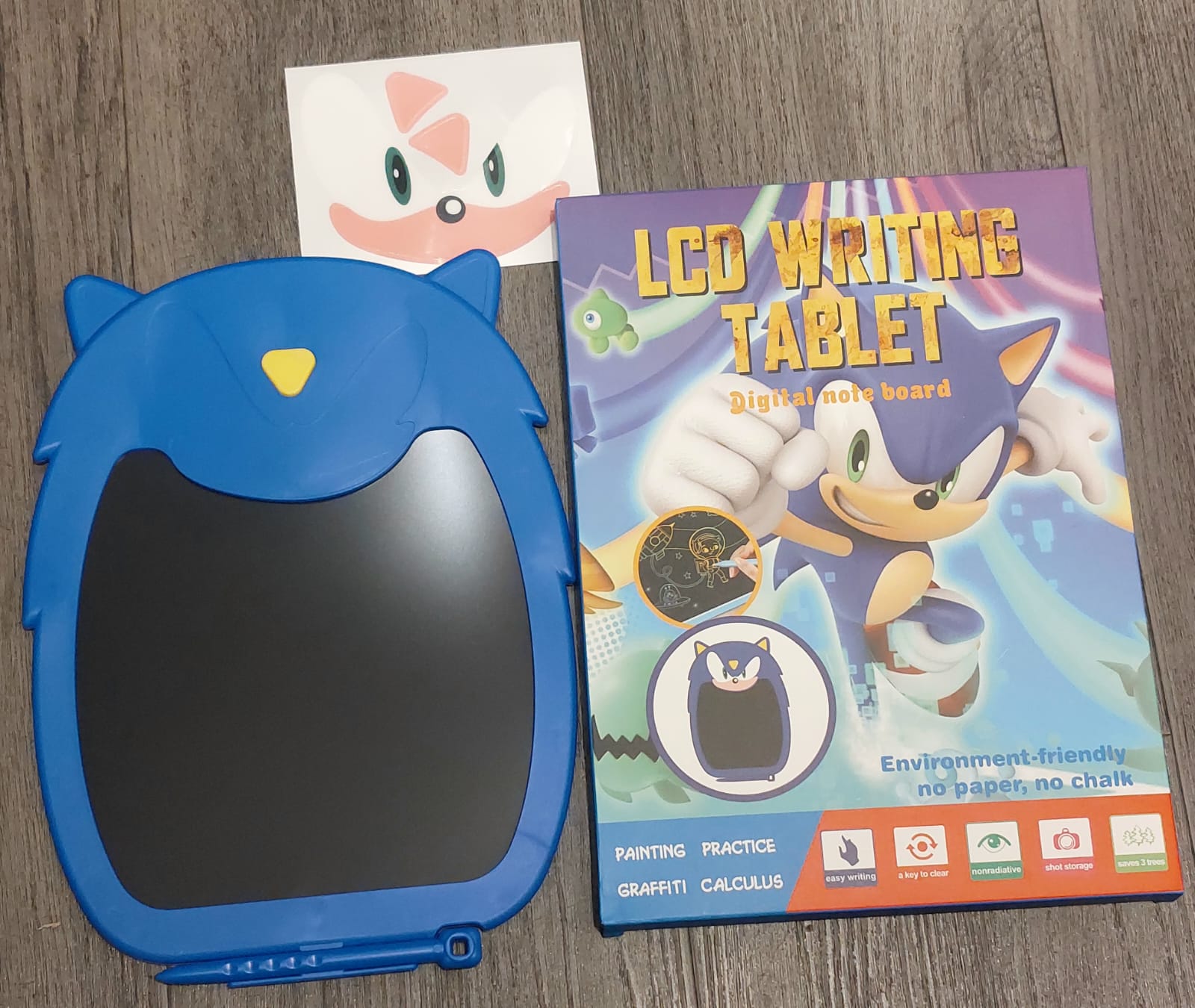 Sonic  Writing Tablet For Kids