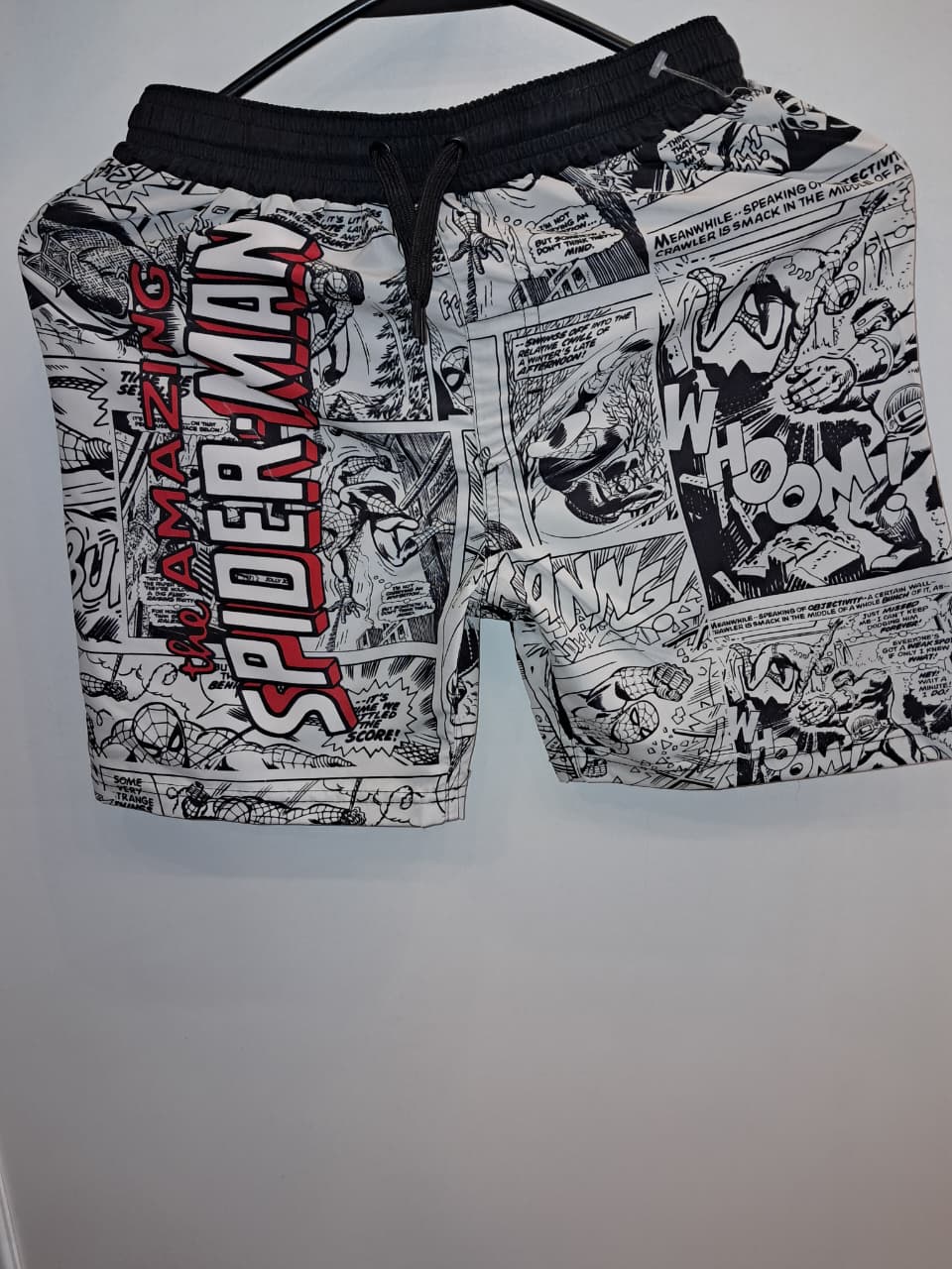 Spiderman Comic Boys Swimming Trunks