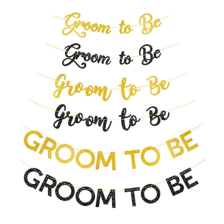Groom To Be Banners / Signs