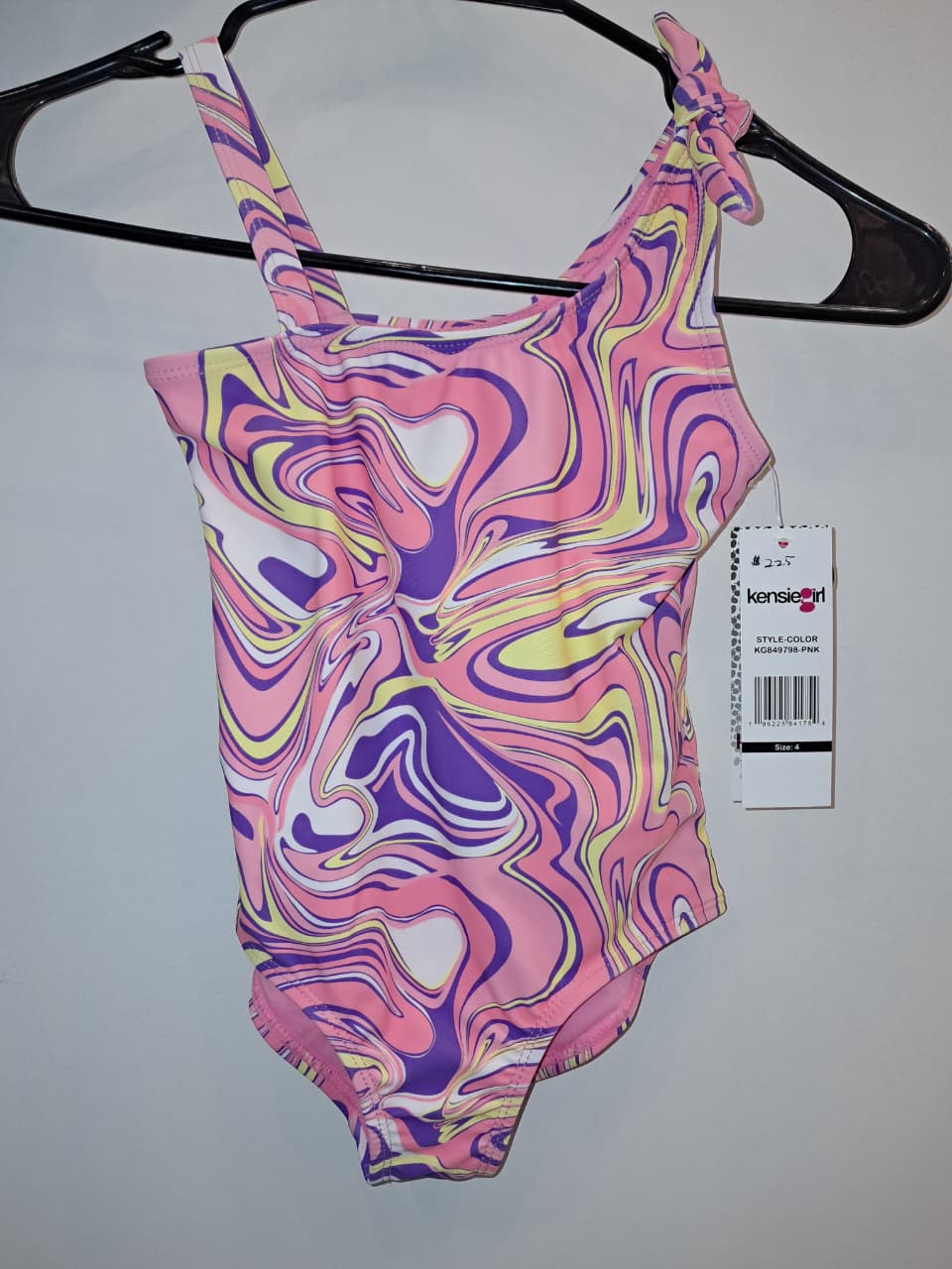 Girls Ripple Multicolored Bathing Suit