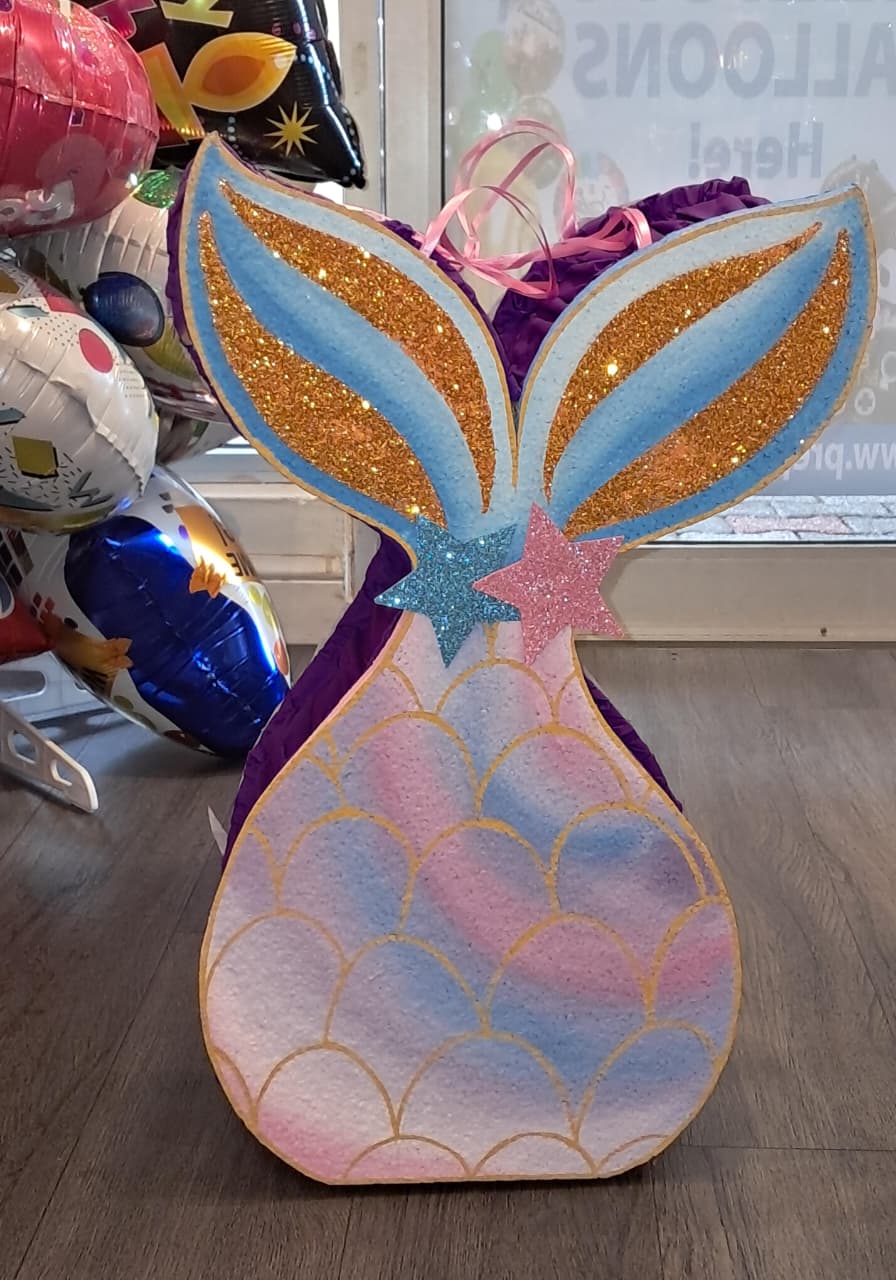 Mermaid Tail Pinata Ombre Effect Party 