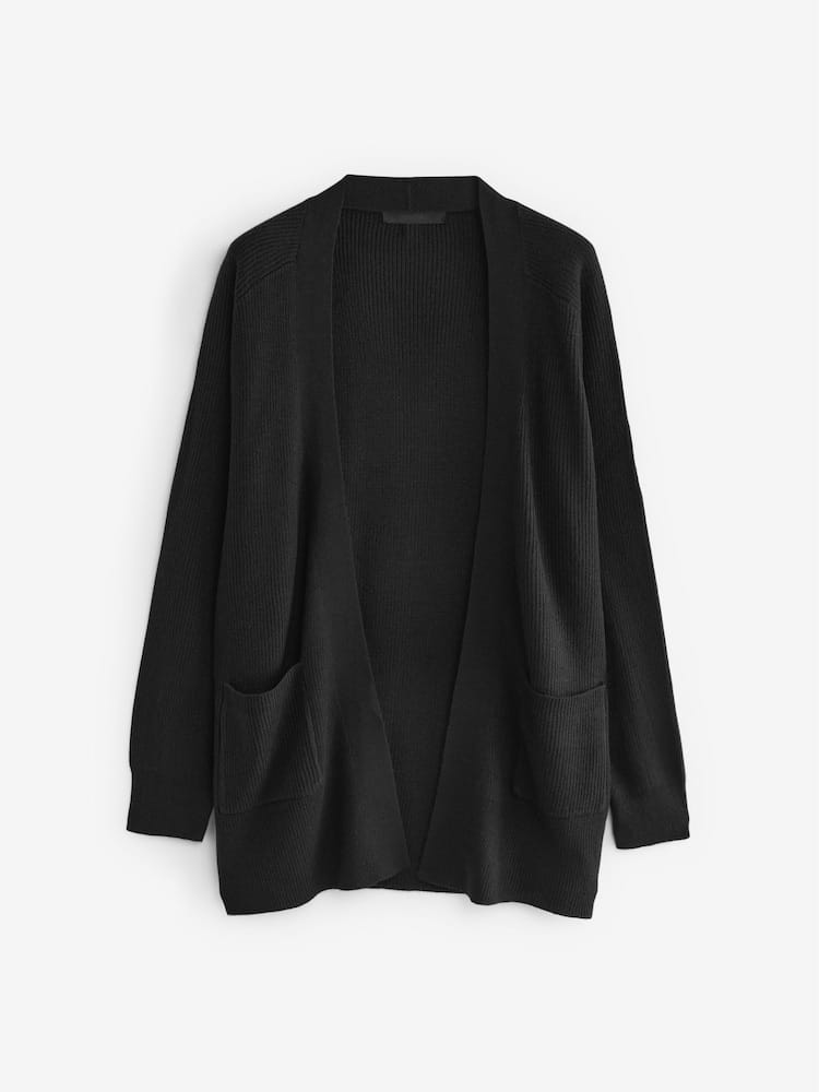 Black Elegant Cardigan
