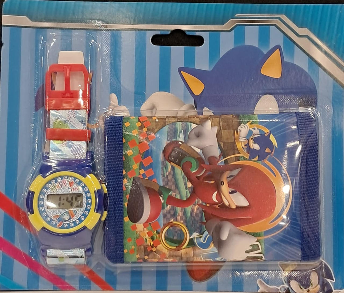 Knuckles Wallet and Watch Set