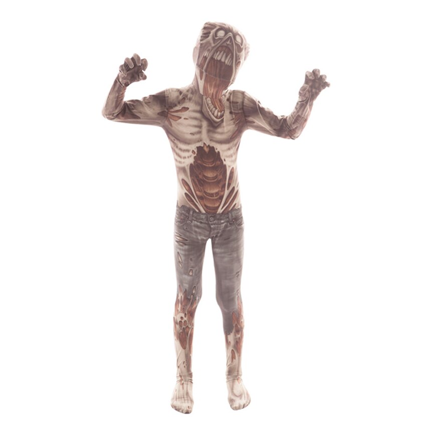 Halloween Broken Jaw Zombie Cosplay Costume