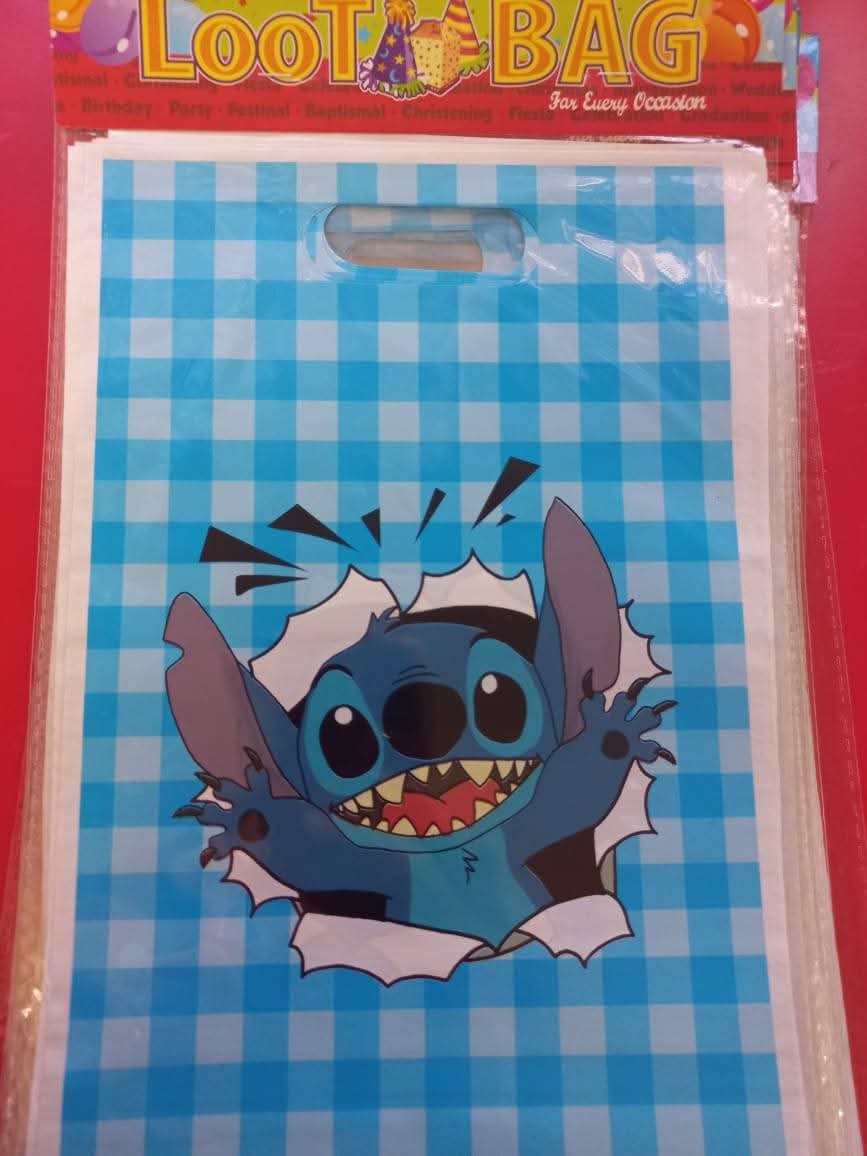 Stitch loot party bags (10 pieces