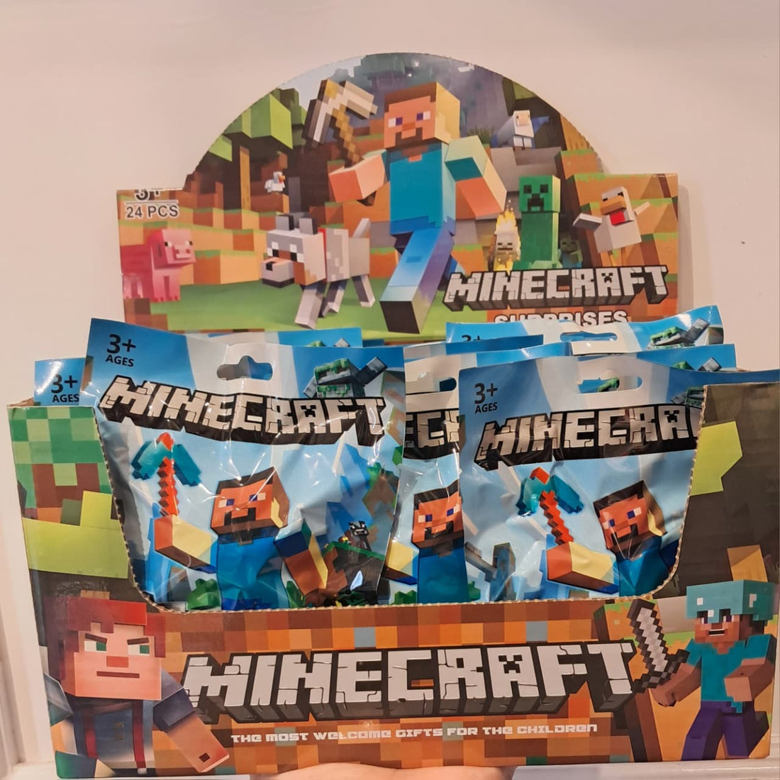 Minecraft Figurine Surprise Bag