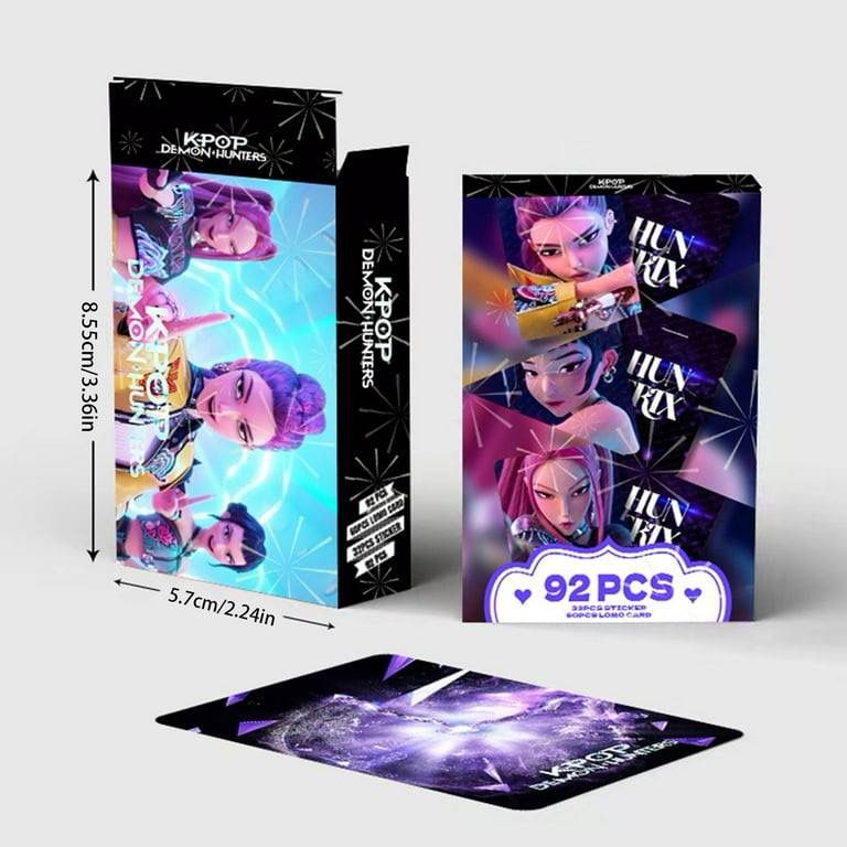 92PCs Kpop Demon Hunter Huntrix Lomo Cards (92PCS)