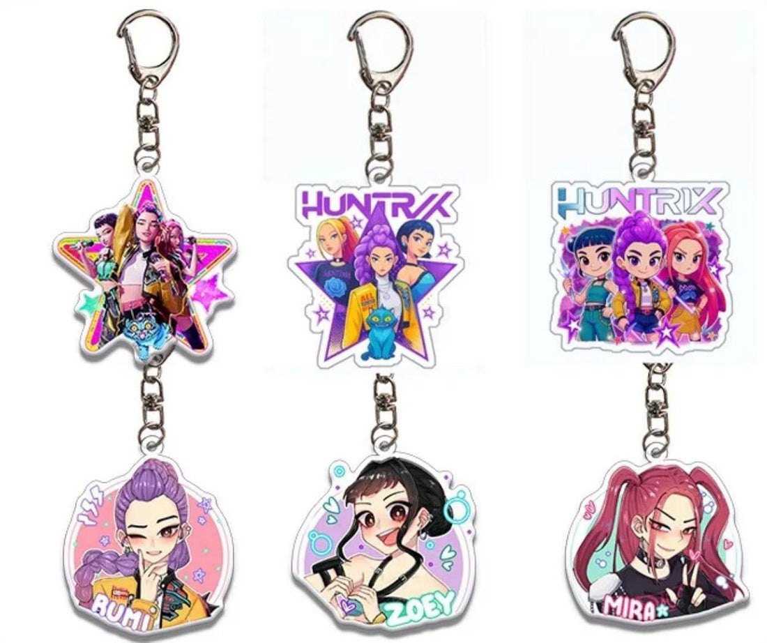 Kpop Demon Hunter Huntrix Acrylic Keychain