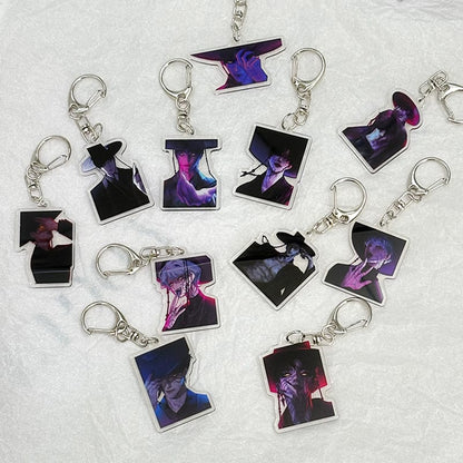 Kpop Demon Hunter Saja Boys Acrylic Keychain
