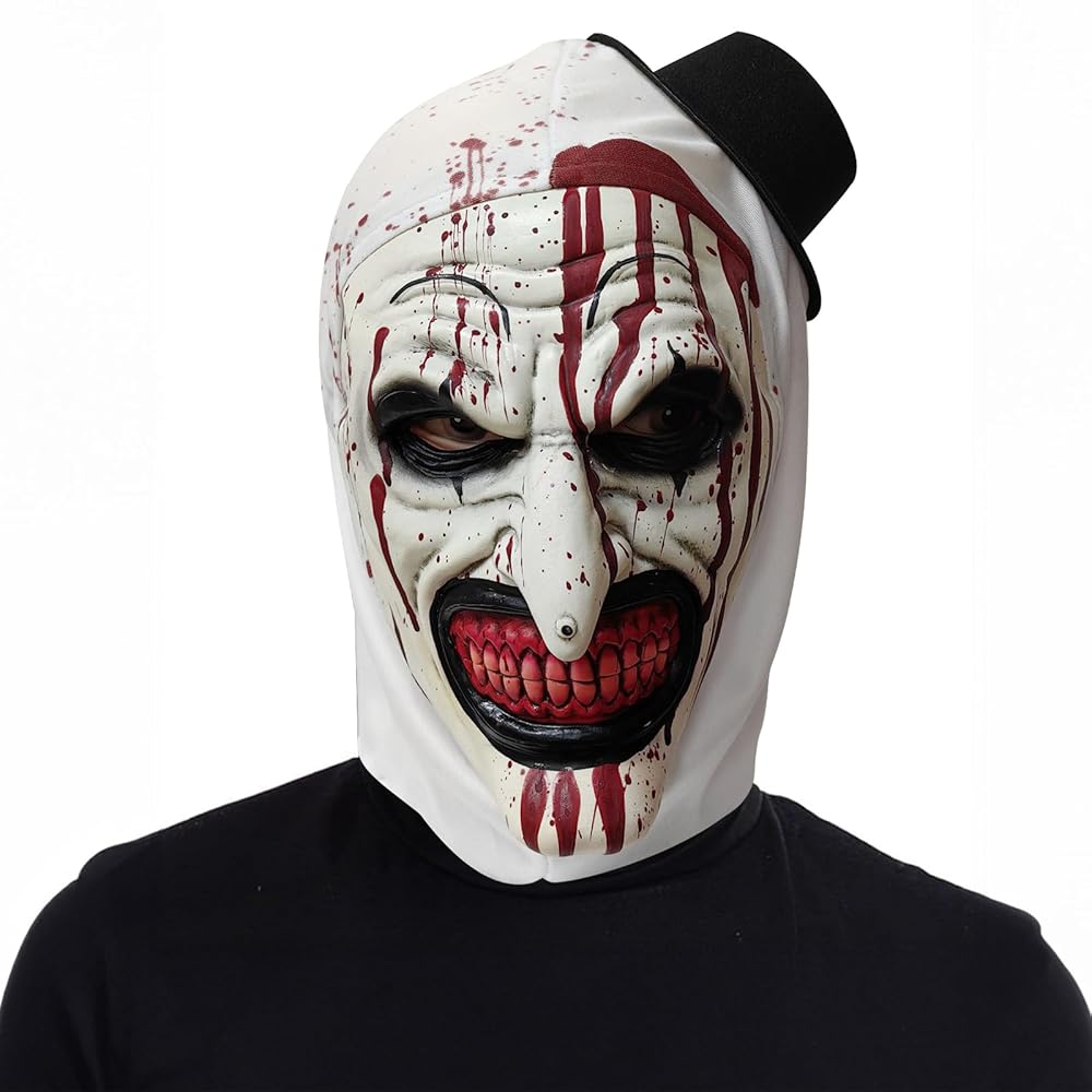 Bloody Art the Clown Halloween Face Mask
