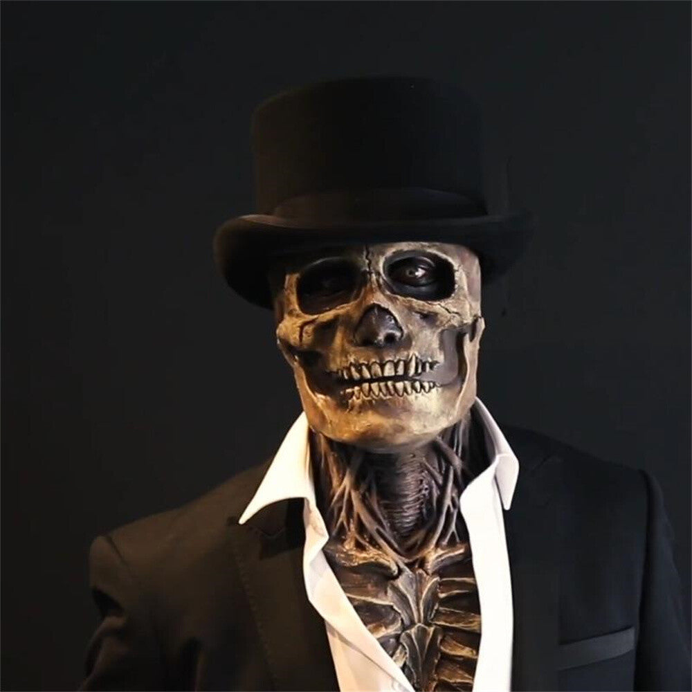 Gentleman Skull  Halloween Face Mask