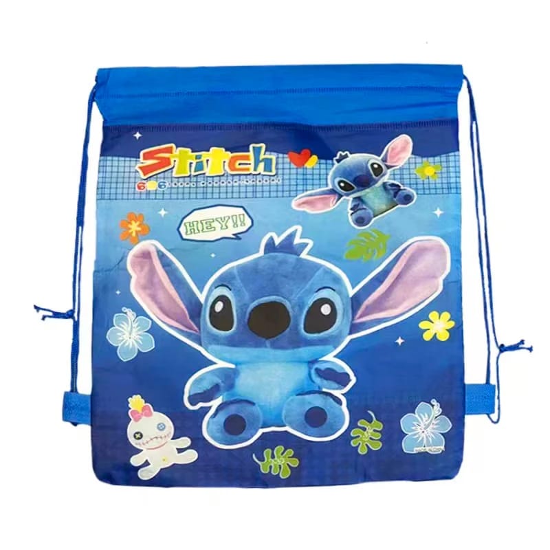 Stitch Ver 2 Pull String Bag Party School