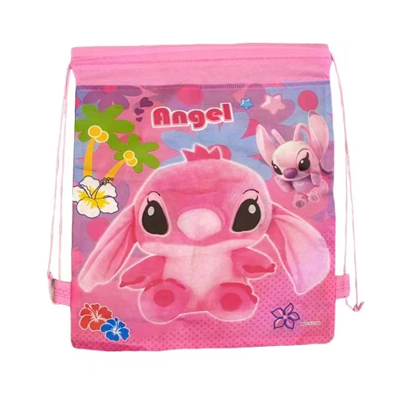 Angel Pull String Bag Party School