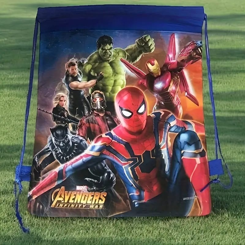 Avengers Pull String Bag Party School