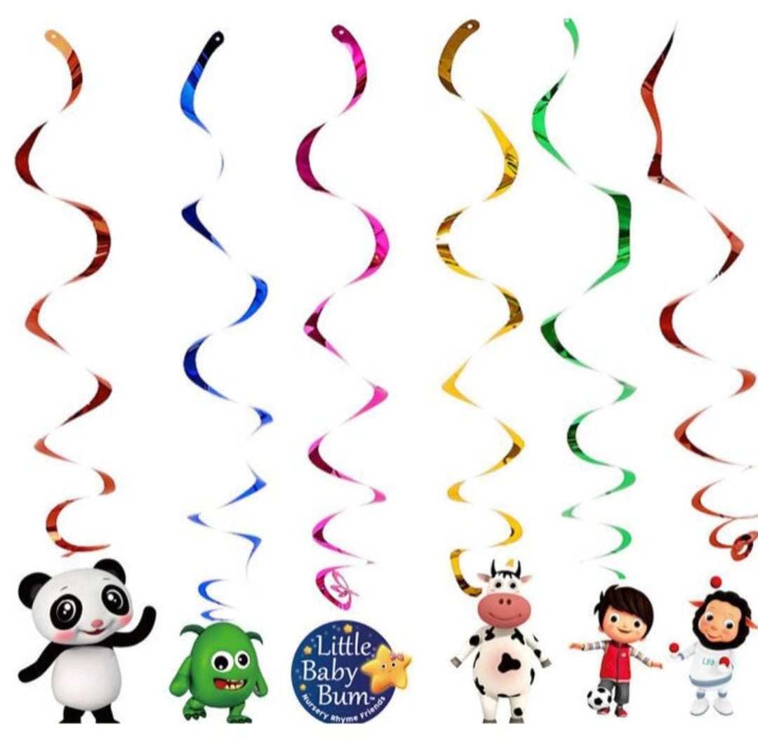 Little Baby Bum Ceiling Swirls