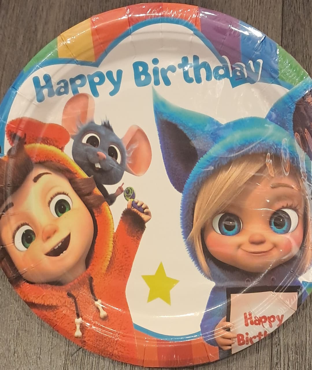 Dave and Ava Party Plates 7inch (16 PCS)