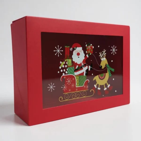 Christmas Santa and Reindeer Gift/Treat Box
