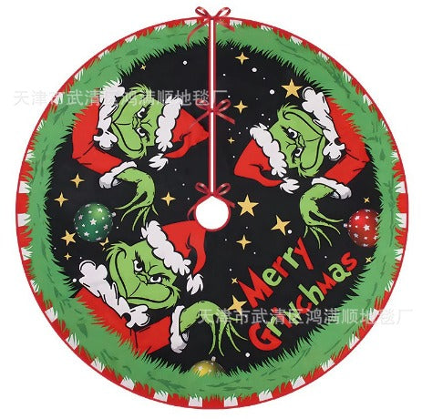 Grinch Christmas Tree Skirt