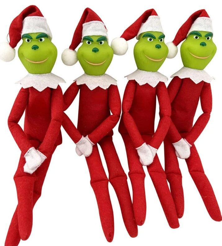 Grinch Christmas plush doll Tree Ornaments