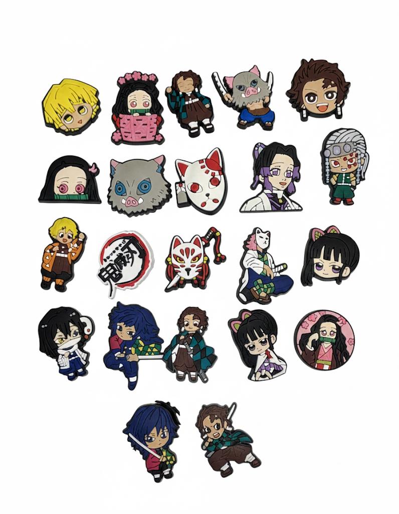 Demon Slayer Croc Charms