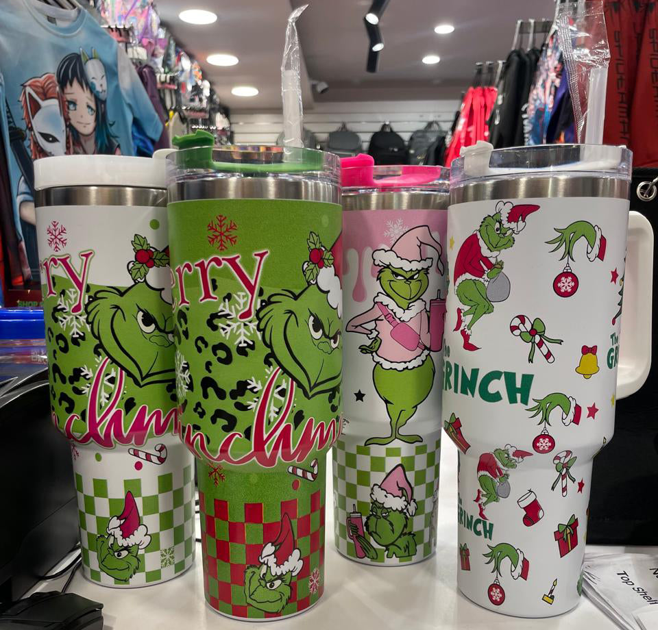 Grinch Christmas Tumbler cup