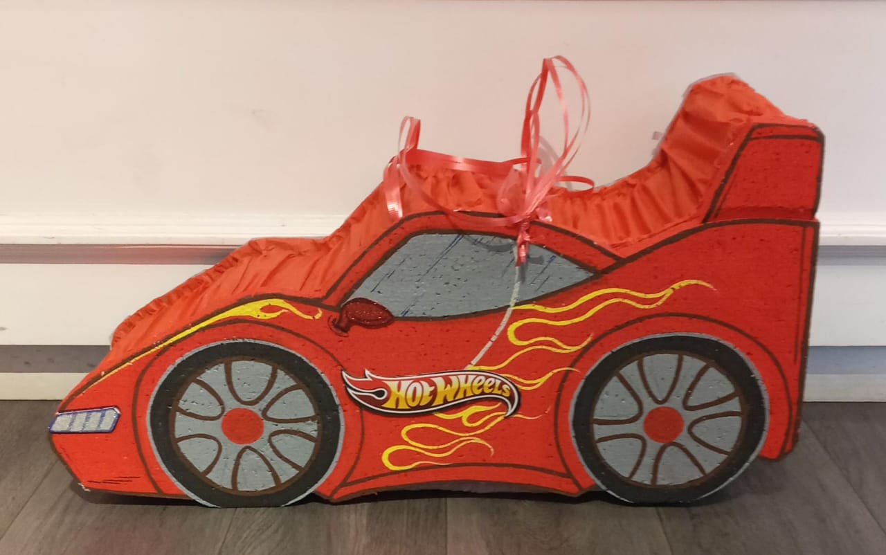 Hot Wheels Party Red Car design 2