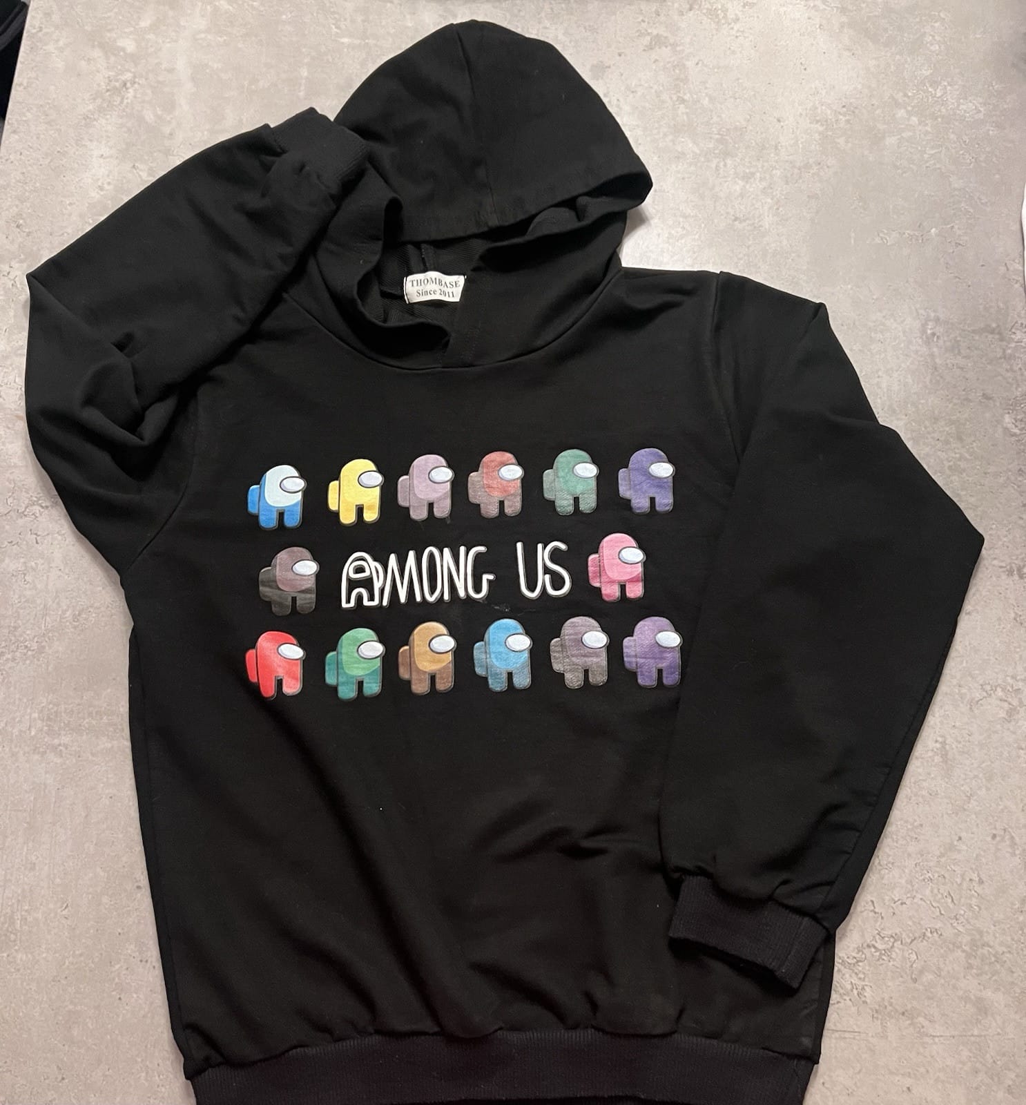 Among Us Hoodie (track suit top) black