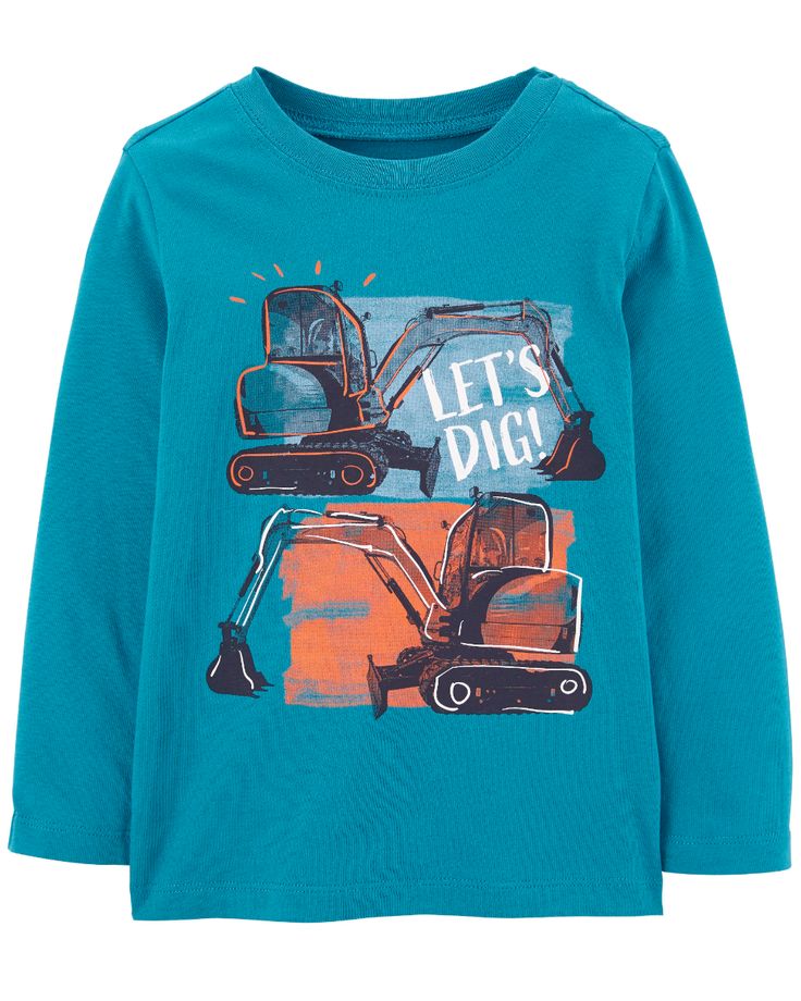 OshKosh Construction Lets Dig Long Sleeve