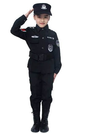 SWAT Career Day police man outfit costume