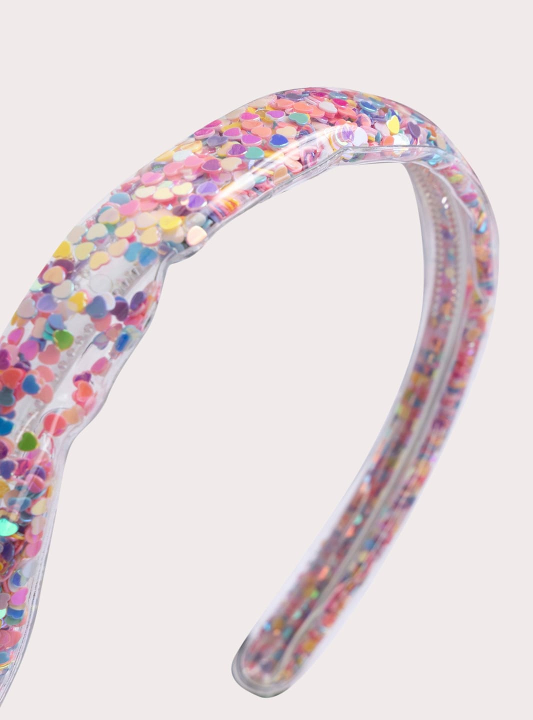 Heart Sequin Confetti Headband