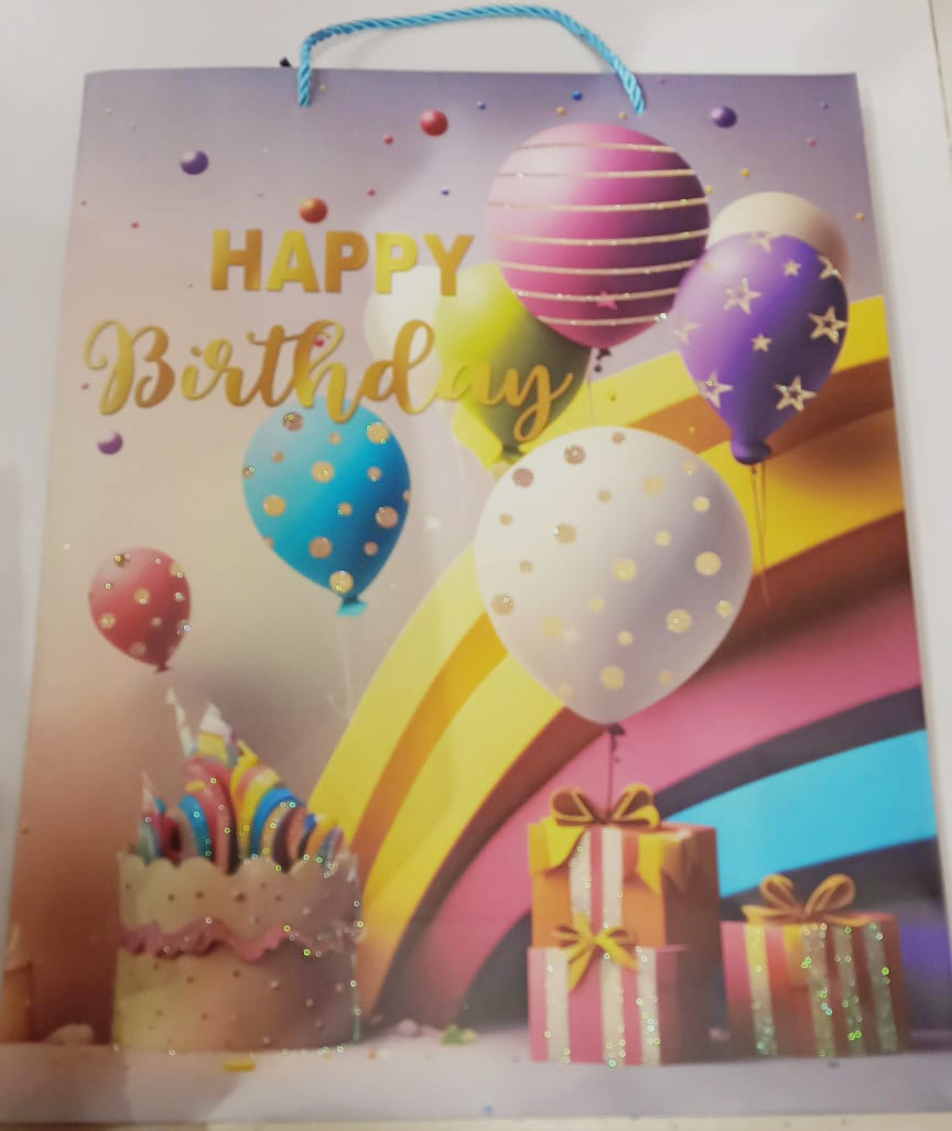 Happy Birthday Large Gift Bag