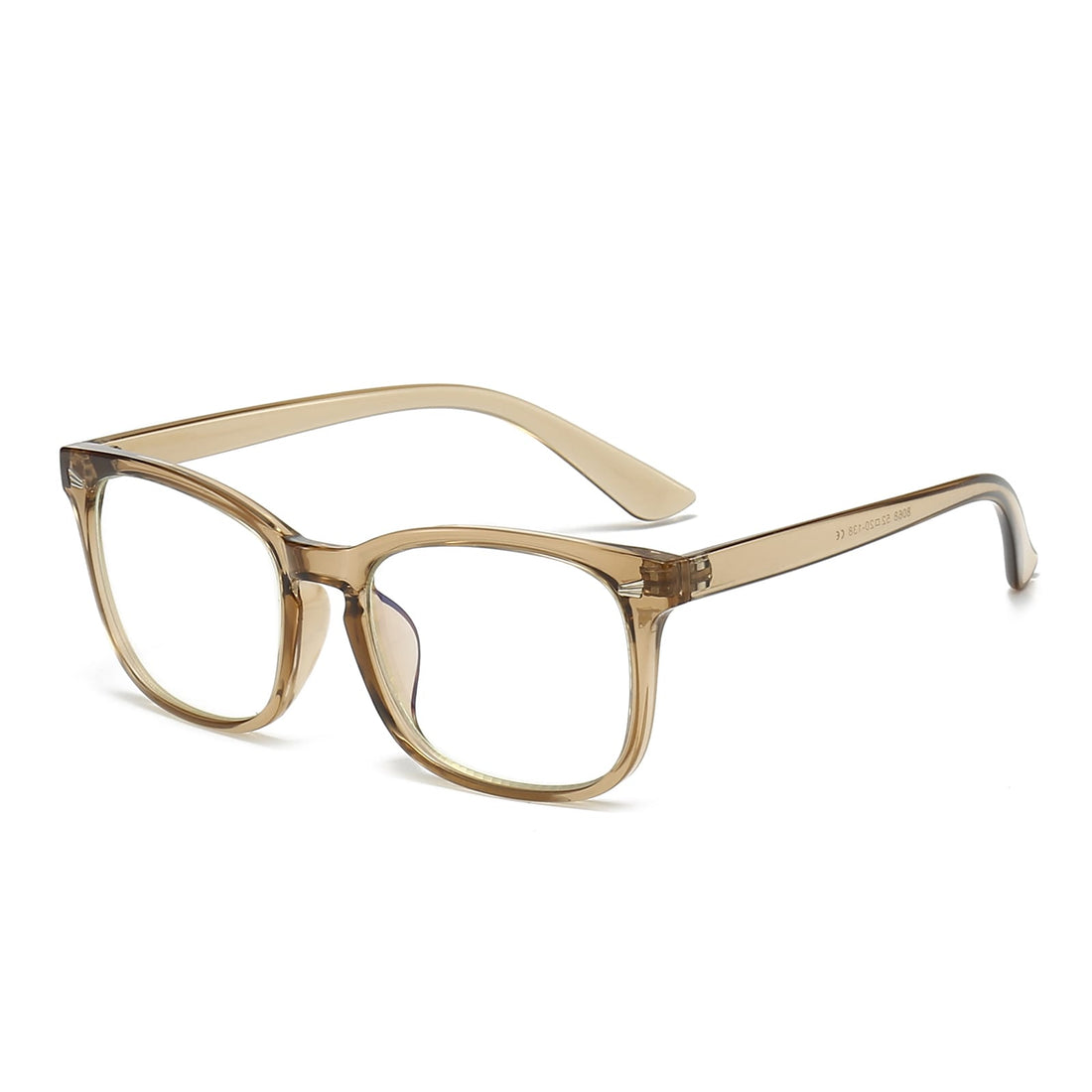 Unisex ADULT Bluelight blockers transparent Brown