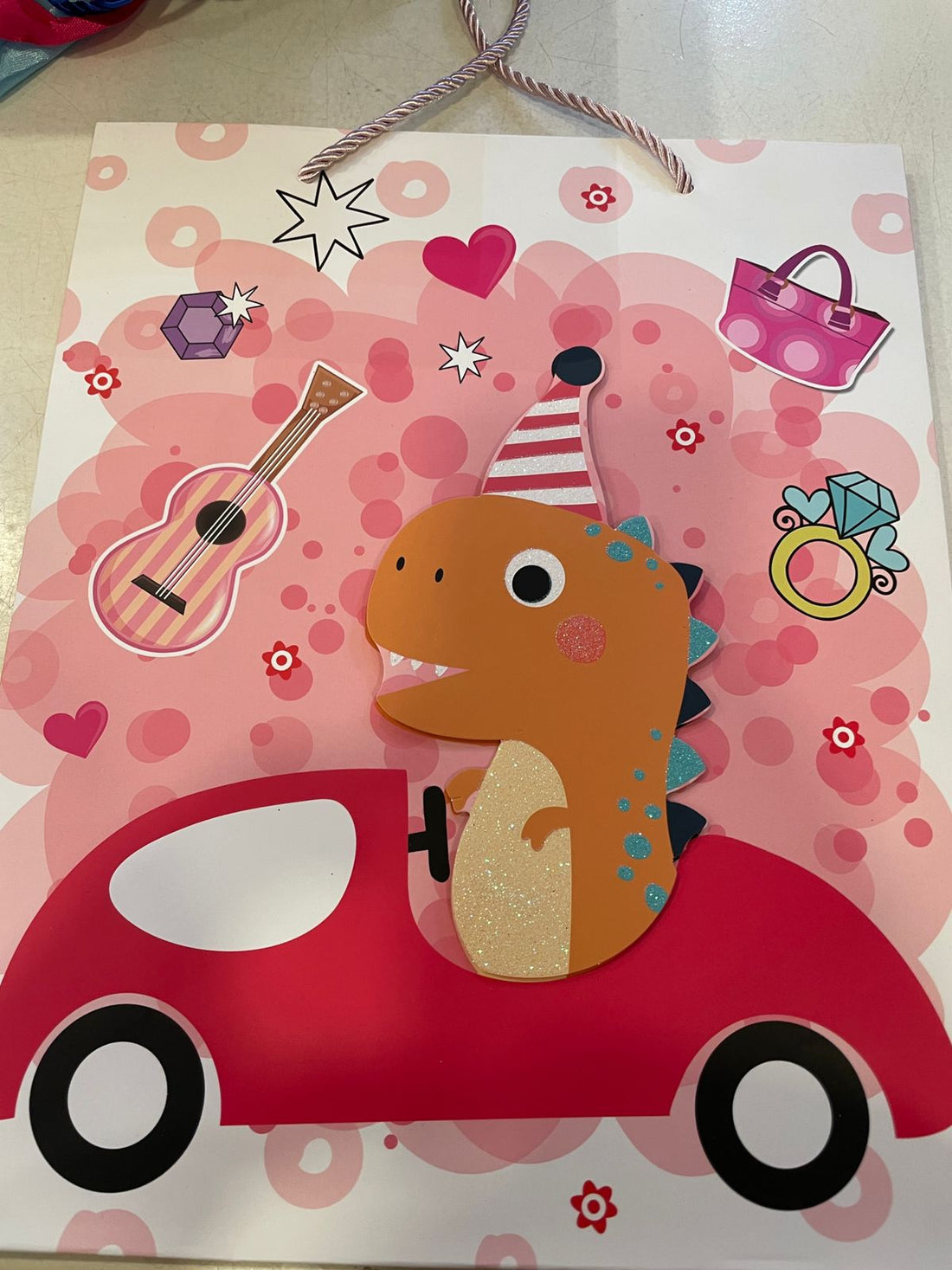 Dino 3D Gift Bag