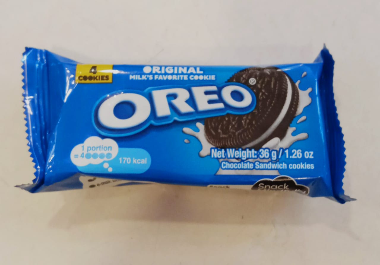Oreo Milk original 4pk (36g) snack biscuit
