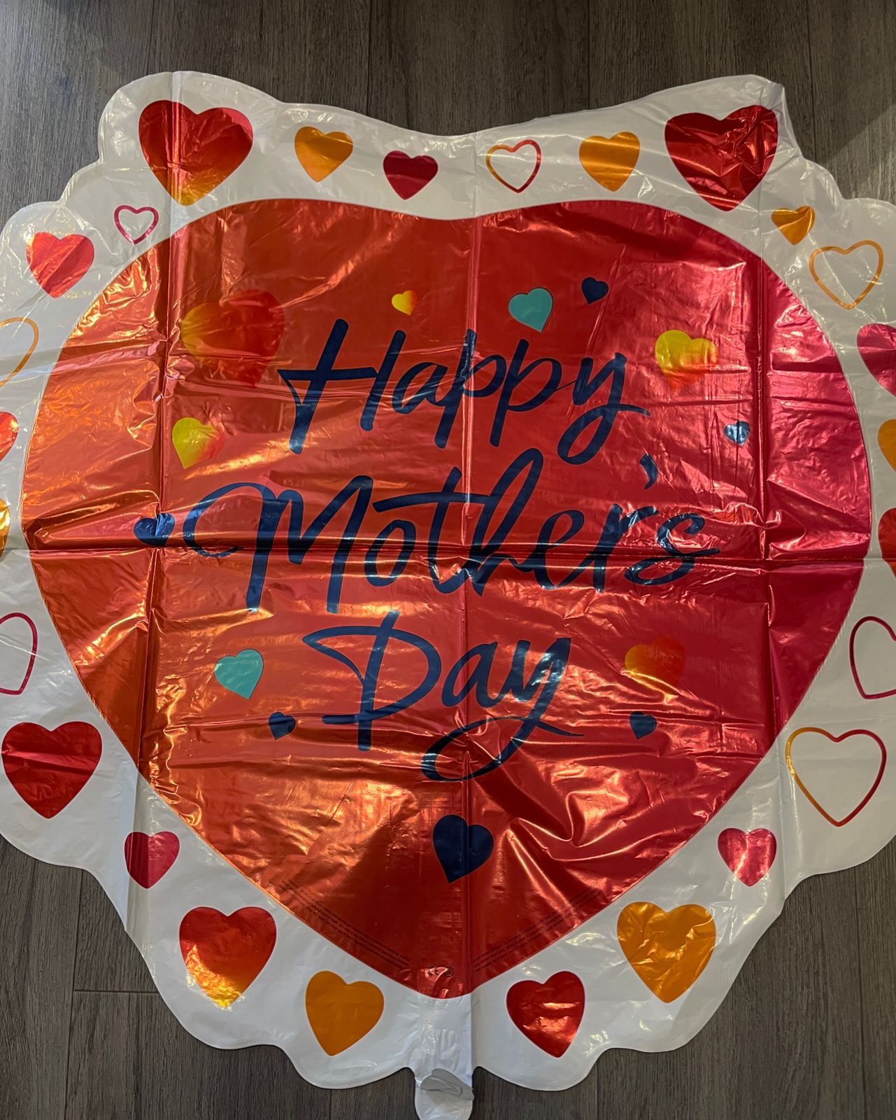 Jumbo Red Heart Happy Mother&