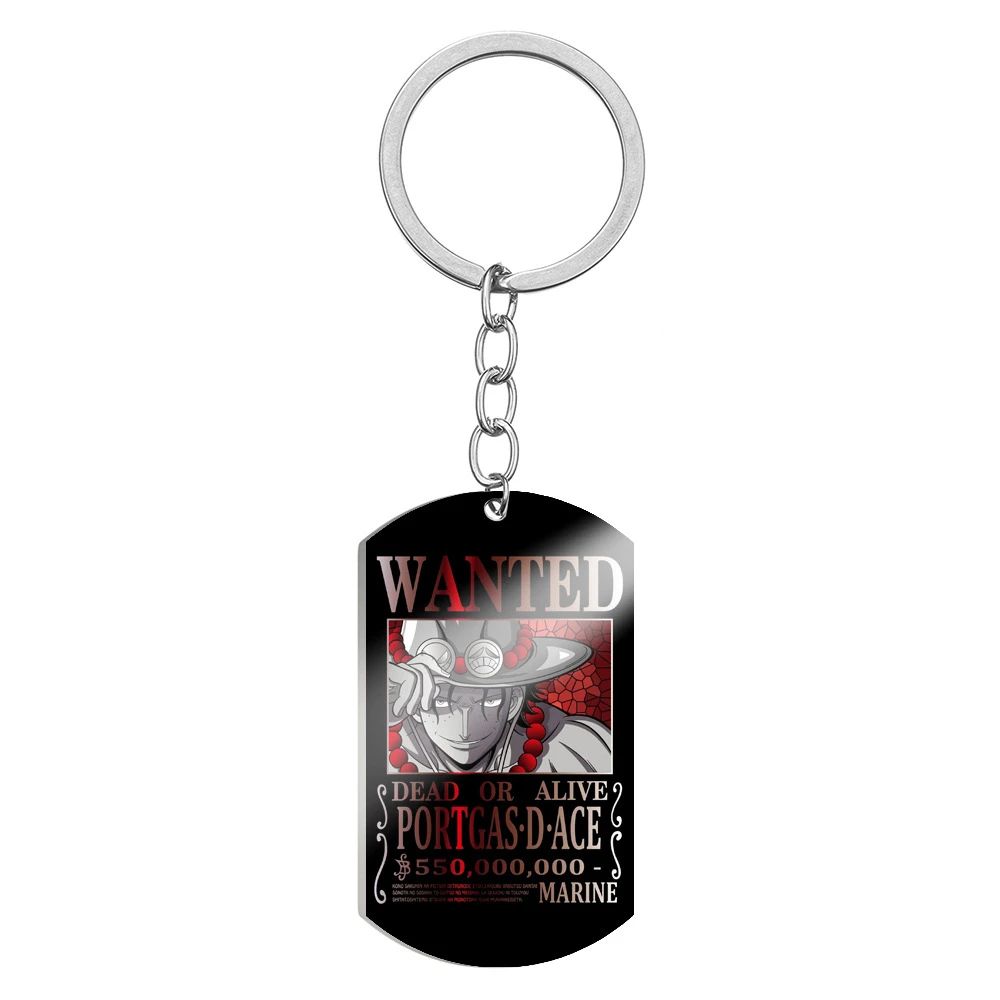 One Piece Keychain Portgas.D.Ace