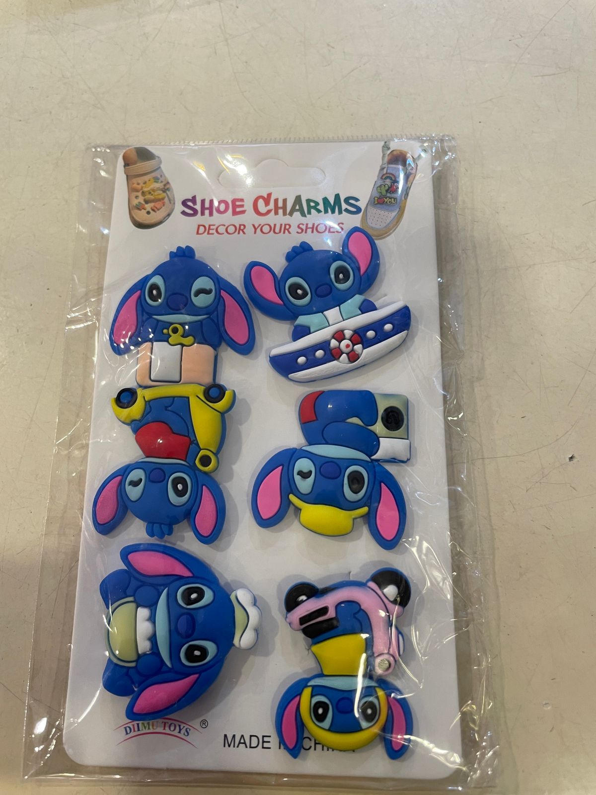 Stitch Crocs Charms (6 pcs)