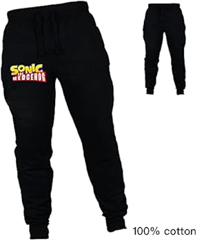 Sonic The Headgehog Pants /Joggers (black)