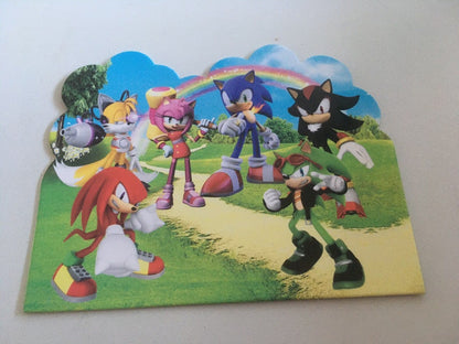 Sonic The Hedgehog  Invitation Cards (10PCS)