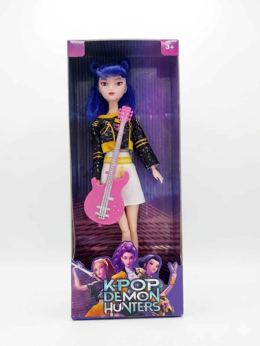 Golden Kpop Demon Hunter Musical Doll